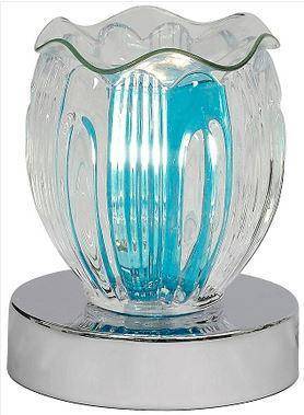Oil Diffuser - Touch Glass Lamp Blue